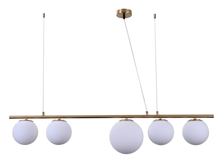 NOWOCZESNA LAMPA WISZĄCA MOSIĘŻNA BARISTICA W5 LUMINA DECO