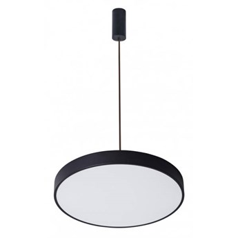 Lampa wisząca okrąg Italux ORBITAL czarny, 60W LED, barwa ciepła 3000K, średnica 60cm