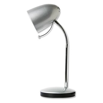 Aigostar - Lampka stołowa 1xE27/36W/230V srebrny/chrom