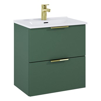 Szafka łazienkowa z umywalką Elita Street Plus 50 2S forest green mat 168898