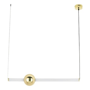 Lampa wisząca LIBRA 90 IN biało - złota