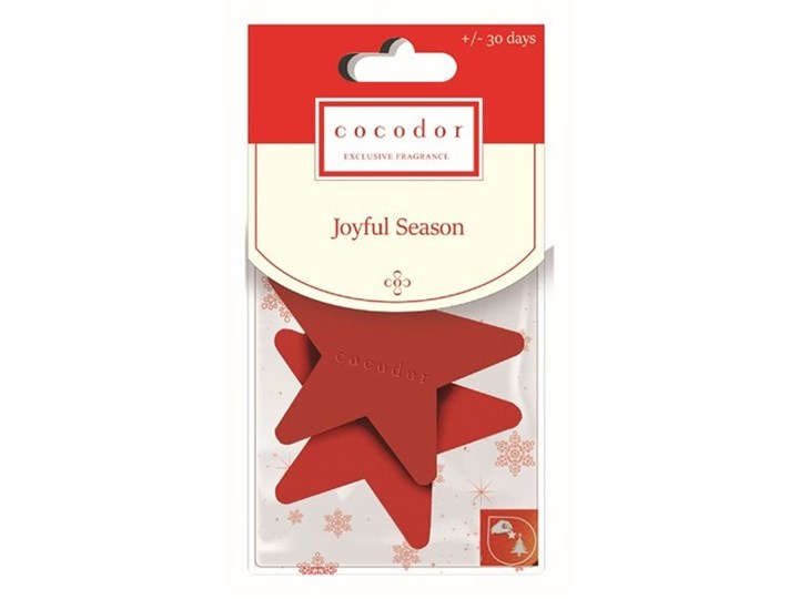 Zawieszka zapachowa 2szt. joyful season psc00120 kod: PSC00120 Olejek zapachowy Kategoria Zapachy do domu