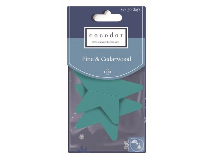 Zawieszka zapachowa 2szt. pine&cedarwood psc00122 kod: PSC00122 Olejek zapachowy Kategoria Zapachy do domu