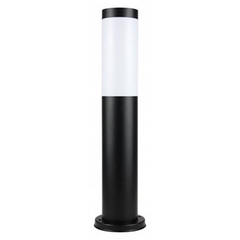 INOX BLACK lampa stojąca 1 x 40W E27 słupek ogrodowy metalowy czarny nowoczesny design SUMA ST 022-450 BL