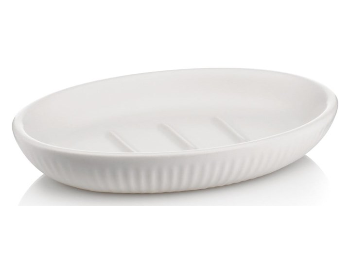Biała ceramiczna mydelniczka Kela Adele Mydelniczki Ceramika Kategoria Mydelniczki i dozowniki