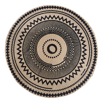 Materiałowa mata stołowa zestaw 2 szt. ø 38 cm Mandala – JAHU collections