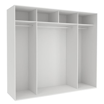 Korpus Szafy Tivoli 240X210 Biały Z Zestawem Montażowym