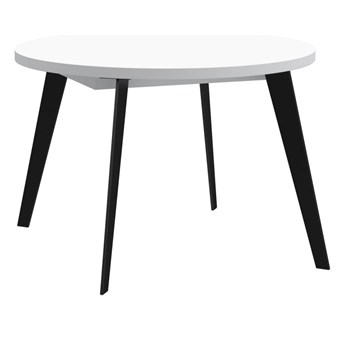 Stół Tblt7001-120-904 110(155)X74 Czarny / Biały