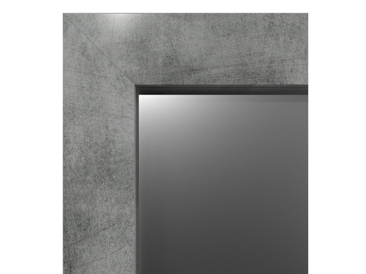 Lustro stojące z szarą ramą Styler Sicilia, 46x146 cm Lustro bez ramy Lustro z ramą Prostokątne Kolor Szary