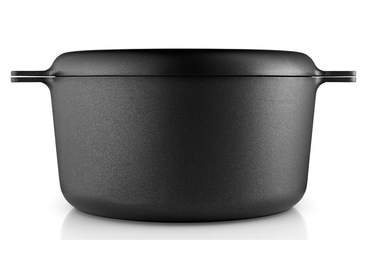 Eva Solo - Garnek z pokrywką Nordic Kitchen, pojemność 6 litry Garnek do duszenia Indukcja Garnek do smażenia Aluminium Żeliwo Średnica 26 cm