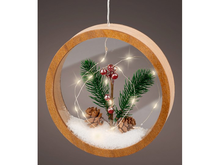 Dekoracja FRAME wisząca z micro LED 4x18 cm - Homla Kategoria