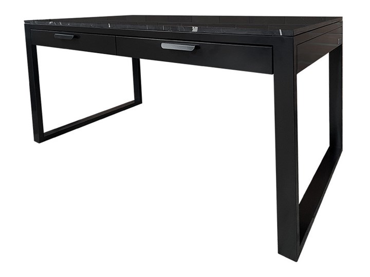Biurko Premium Metal Drewno Styl Nowoczesny