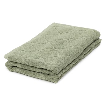 Ręcznik SAMINE z marokańską koniczyną pistacjowy 70x130 cm - Homla