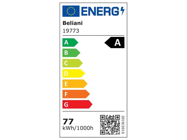 Beliani Kinkiet srebrny metalowy 41 cm LED kształt pochodni ciepła biel glamour Szkło Kinkiet LED Styl Nowoczesny