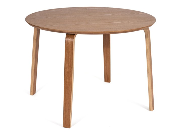 Okrągły stół w dekorze dębu ø 110 cm Lana – Bonami Essentials Wysokość 75 cm Drewno Płyta MDF Kategoria Stoły kuchenne