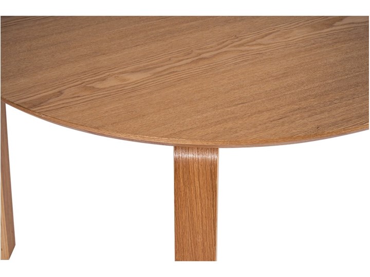Okrągły stół w dekorze dębu ø 110 cm Lana – Bonami Essentials Płyta MDF Drewno Wysokość 75 cm Kategoria Stoły kuchenne Kolor Beżowy