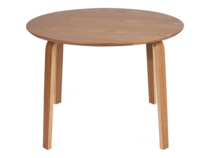 Okrągły stół w dekorze dębu ø 110 cm Lana – Bonami Essentials Wysokość 75 cm Płyta MDF Drewno Kategoria Stoły kuchenne