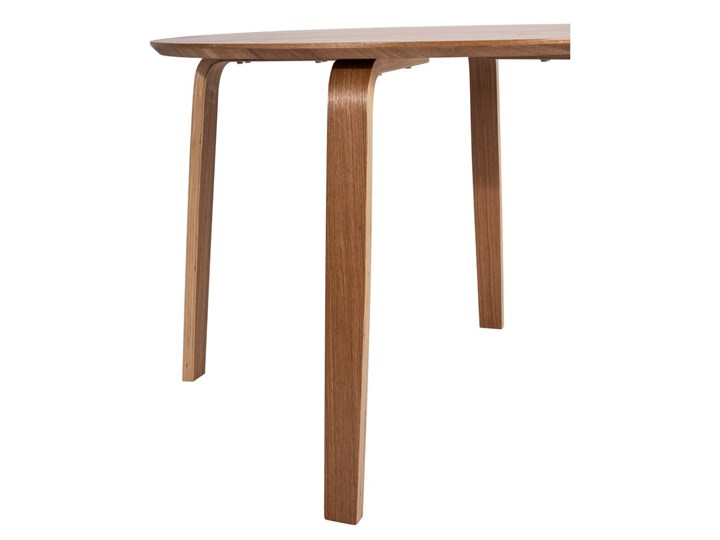 Okrągły stół w dekorze dębu ø 110 cm Lana – Bonami Essentials Wysokość 75 cm Drewno Płyta MDF Kategoria Stoły kuchenne