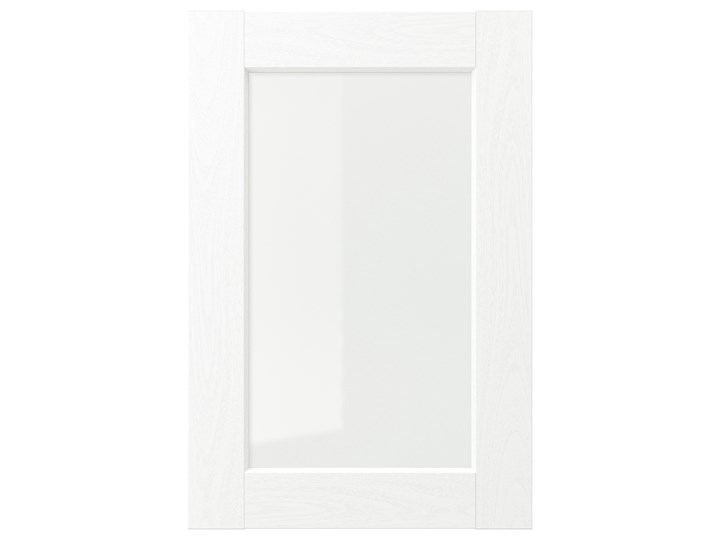 IKEA ENKÖPING Drzwi szklane, Biały imitacja drewna, 40x60 cm