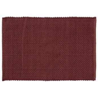 Podkładka na stół bawełna czerwona 48x33 cm
