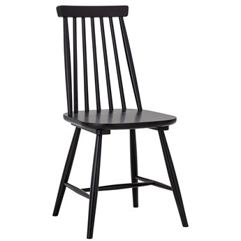 Krzesło Gilli 47x93 cm drewniane czarne