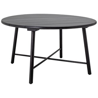 Stół Lope Ø140 cm akacja czarny