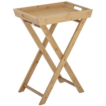 Stolik składany Adlene 45x60 cm naturalny