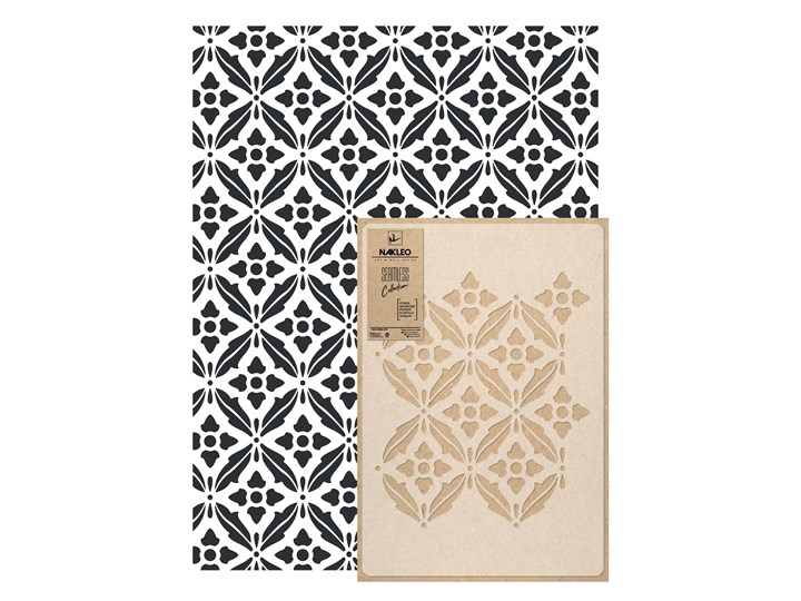 szablon malarski wielokrotny powtarzalny // ANN DAMASK