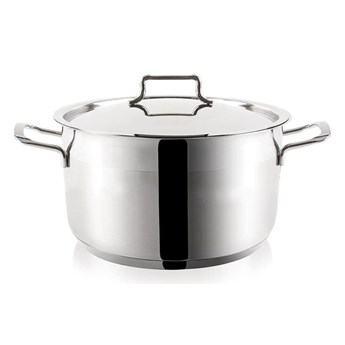 Garnek stalowy z pokrywką 18/10 premium 7,1 l orion kod: O-110385
