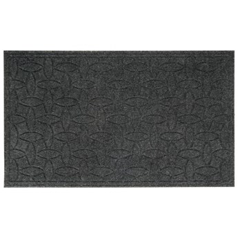 Wycieraczka wejściowa do butów antypoślizgowa podgumowana szara 75x45 cm kod: O-569379