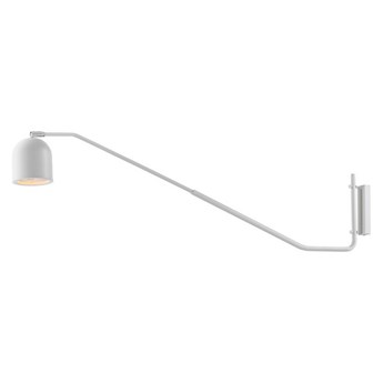 Kaspa - kinkiet na wysięgniku Puro - długość 120 cm, biały