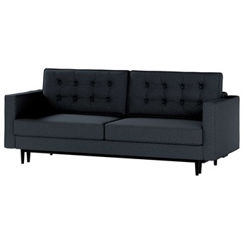 Sofa rozkładana Svein, granatowy, 225 x 97 x 91 cm, Tkaniny tapicerskie - sofy
