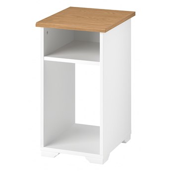 IKEA SKRUVBY Stolik, Biały, 40x32 cm