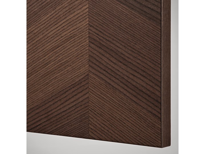 IKEA HASSLARP Drzwi, brązowy wzór, 60x80 cm Kategoria Akcesoria meblowe do garderoby