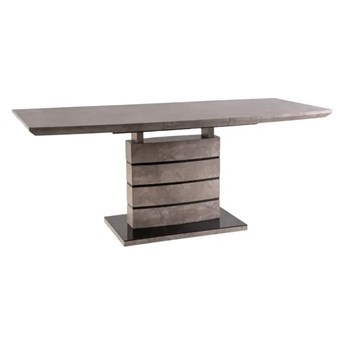 Stół rozkładany Leonardo 140-180 cm efekt betonu - Meb24.pl