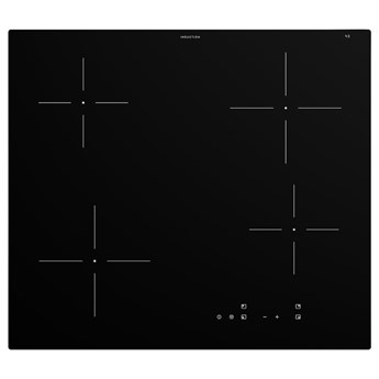 IKEA GRUNDAD Płyta indukcyjna, IKEA 300 czarny, 59 cm