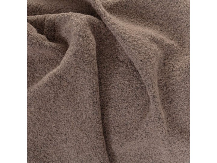 Pled Boucle 140x200cm natural, 140 x 200 cm Koc 140x200 cm Poliester Wzór Z frędzlami Wełna Kolor Szary
