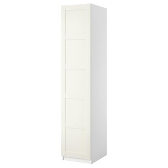 IKEA PAX / BERGSBO Szafa i drzwi, biały/biały, 50x60x201 cm