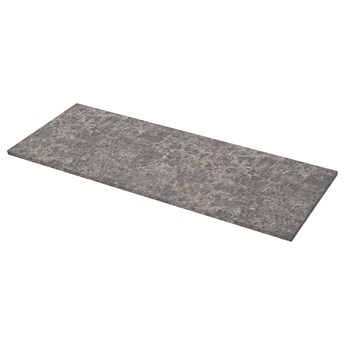 IKEA EKBACKEN Blat, Ciemnoszary imitacja marmuru/laminat, 186x2.8 cm