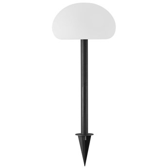 Lampa ogrodowa metalowa czarna Ø20x52 cm