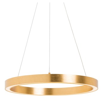 SELSEY Lampa wisząca Lucendro złota średnica 50 cm