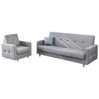 SELSEY Komplet wypoczynkowy Maribel sofa i dwa fotele