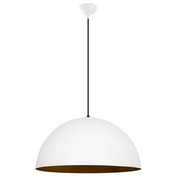 SELSEY Lampa sufitowa Rientaki średnica 60 cm biała