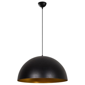 SELSEY Lampa sufitowa Rientaki średnica 60 cm czarna
