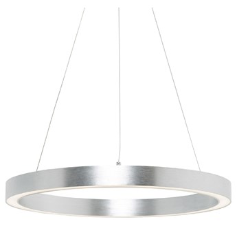 SELSEY Lampa wisząca Lucendro srebrna średnica 60 cm