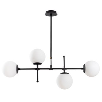 SELSEY Lampa wisząca Tuiren x4 czarna