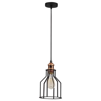 SELSEY Lampa wisząca Franklog czarna