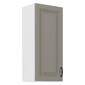 Szafka Wisząca Kuchenna 40x90 cm STILO Gliniasty Szary/Biały