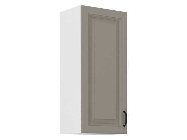 Szafka Wisząca Kuchenna 40x90 cm STILO Gliniasty Szary/Biały Drewno Kategoria Szafki kuchenne