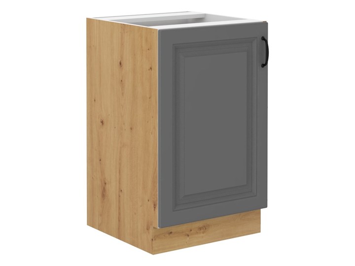 Szafka Stojąca Kuchenna pod Zlew 50 cm STILO Szary/Artisan